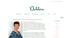 Desktop Screenshot of blog.dobbinclothing.com